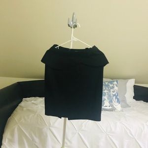 Pemblem Black Express Pencil Skirt